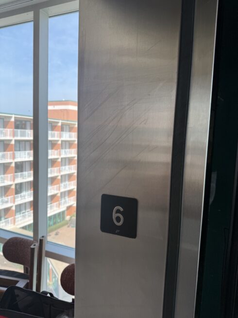 Metal Elevator Before - Virginia Metal Restoration