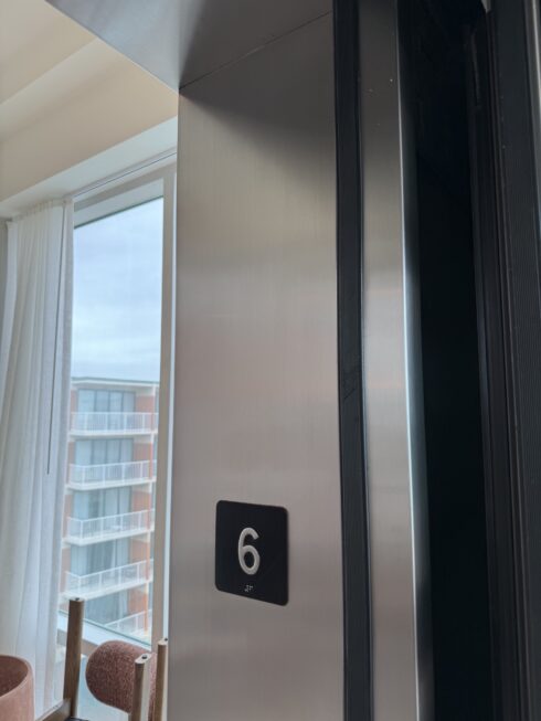 Metal Elevator Before - Virginia Metal Restoration
