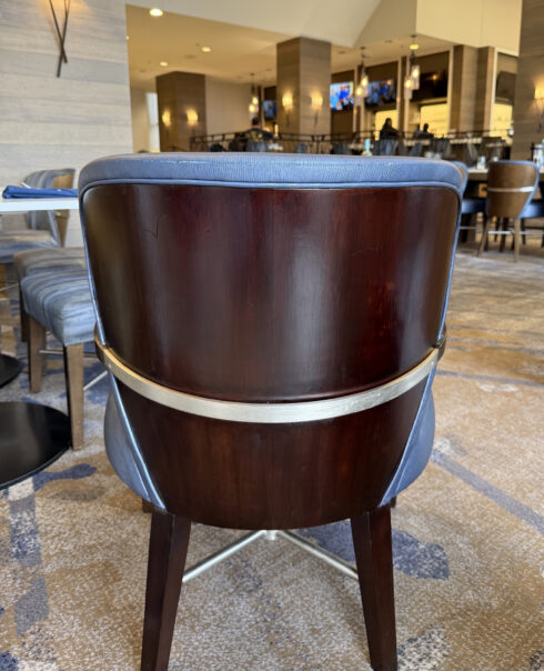 Wood Chair Before - Virginia Metal Restoration